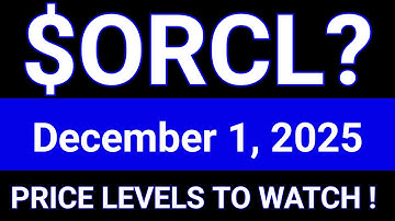 ORCL Stock (Oracle Corporation) ORCL Stock Technical Analysis | December 1, 2025 