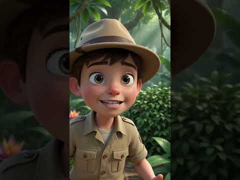 The Jungle Secret: Part 1 - What’s Hiding in the Bushes? 🌿"#tinybossfun #bigadventures #junglestory