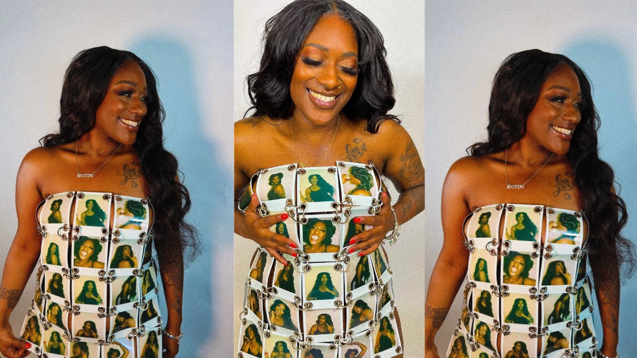 How I Made A Polaroid Dress & Set Up A Photo Shoot For My Client