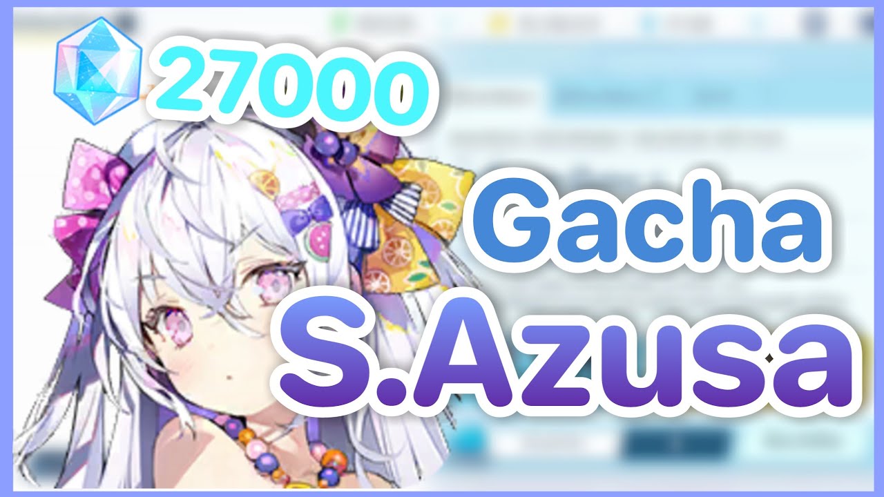 Pulling for S.Azusa | Blue Archive