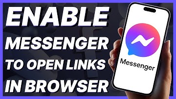 How To Enable Messenger To Open Links In Device Browser (2024)