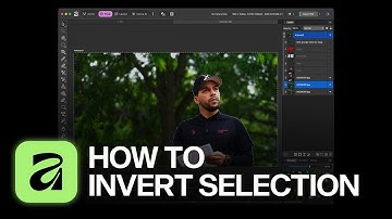 How to Invert Selection in Affinity | Affinity Tutorial | @Zelo