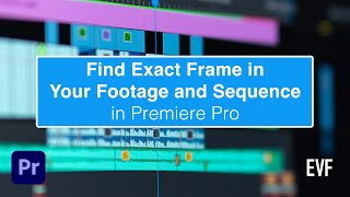 Match Frame and Reverse Match Frame in Premiere Pro