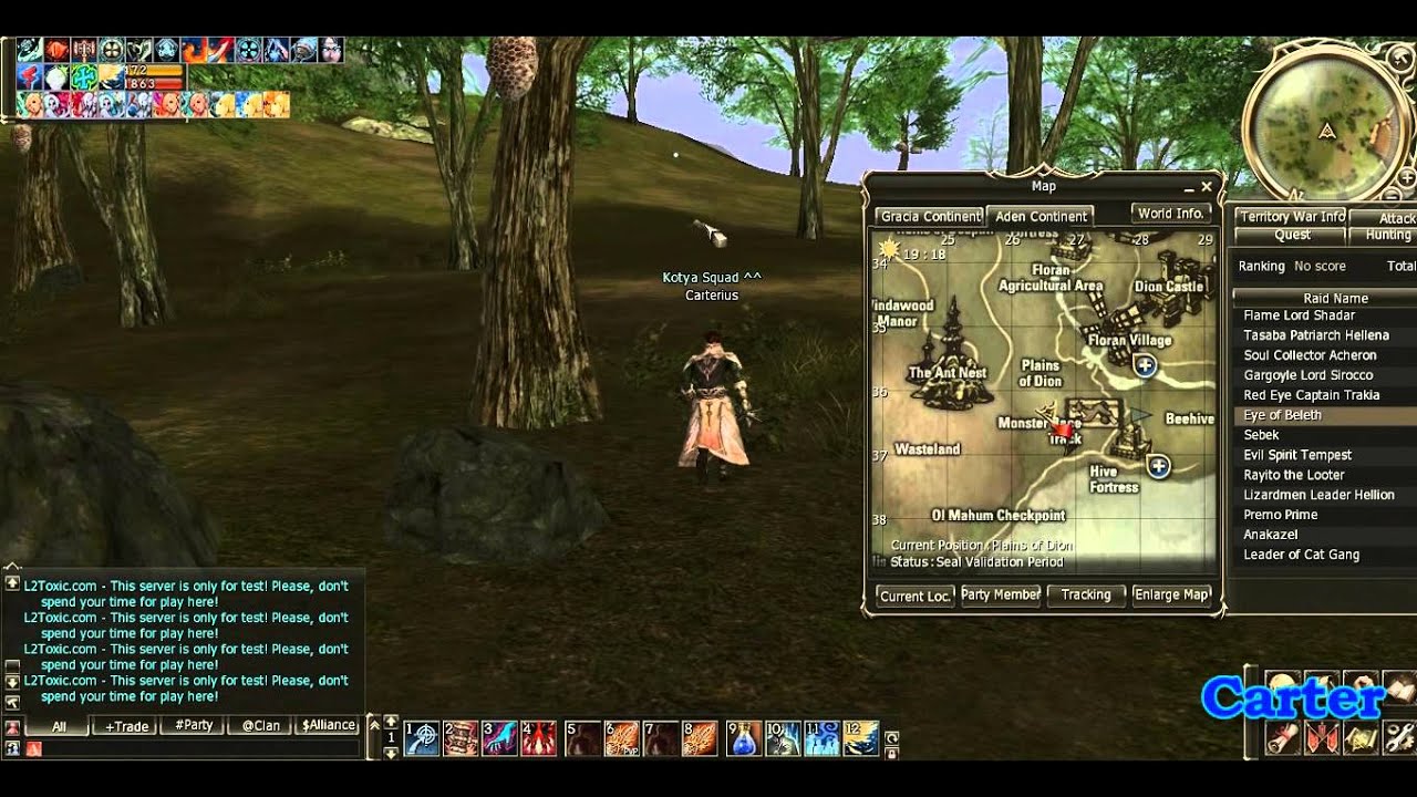 Road to Eye of Beleth 35 lvl