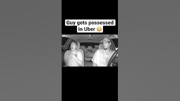 GUY GETS POSSESSED IN UBER! 😳 #shorts
