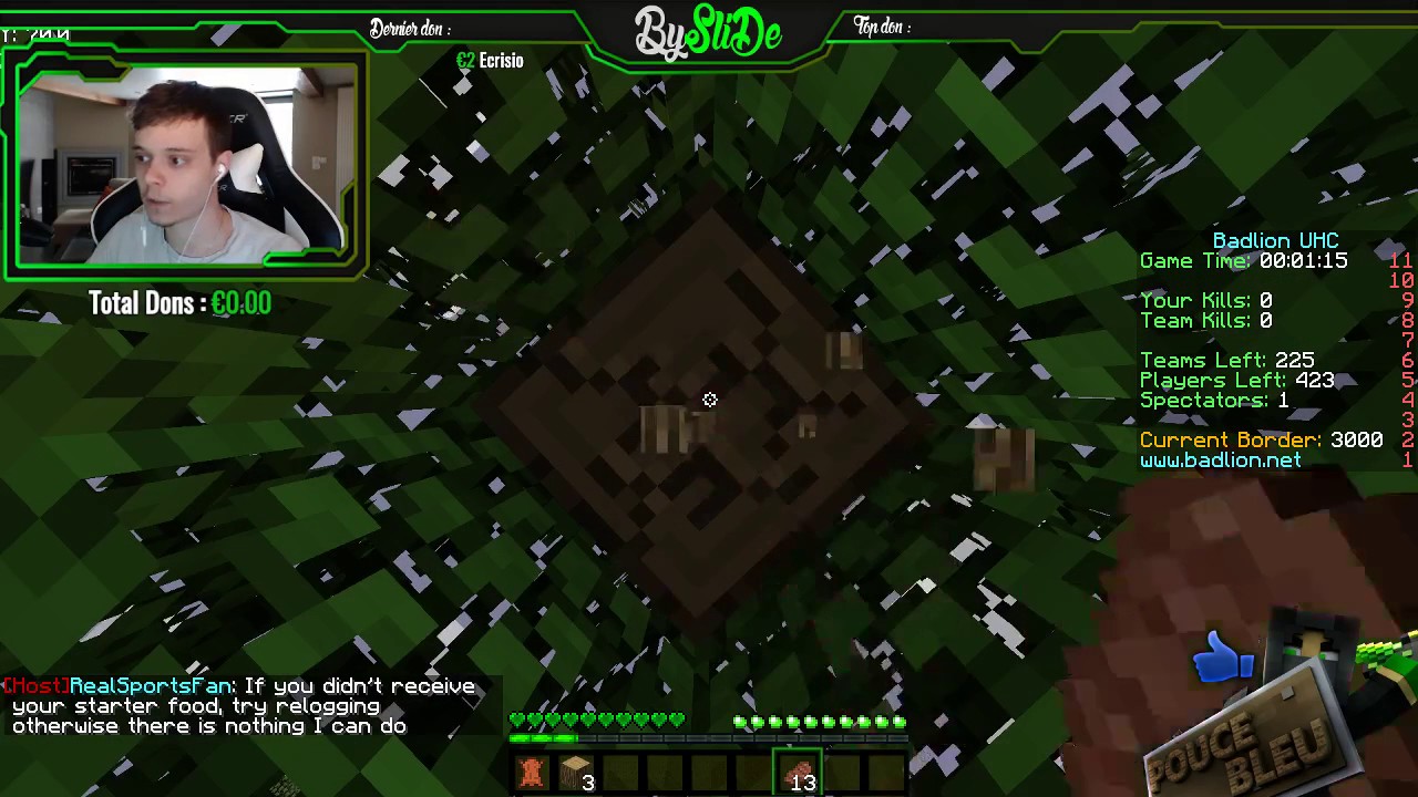 BYSLIDE | LIVE PVP SUR MINECRAFT ! - BYSLIDE | LIVE PVP SUR MINECRAFT !