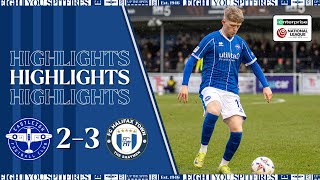 Eastleigh 2-3 Halifax Town Match Highlights