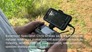 Drone Herbicide Application