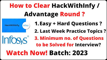 preparation for hackwithinfy 2023 | preparation for advantage round 2023