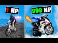 Upgrading to the FASTEST Flying Police Bike in GTA 5