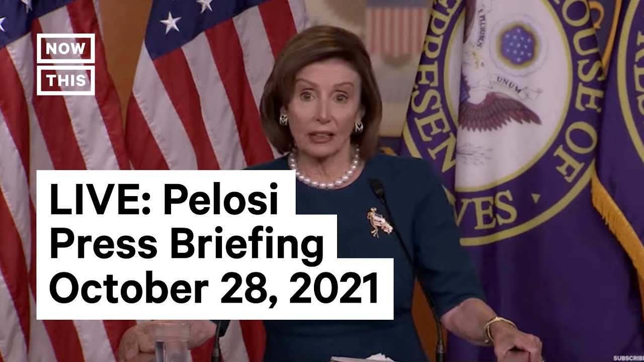 House Speaker Nancy Pelosi Holds Weekly Briefing I LIVE