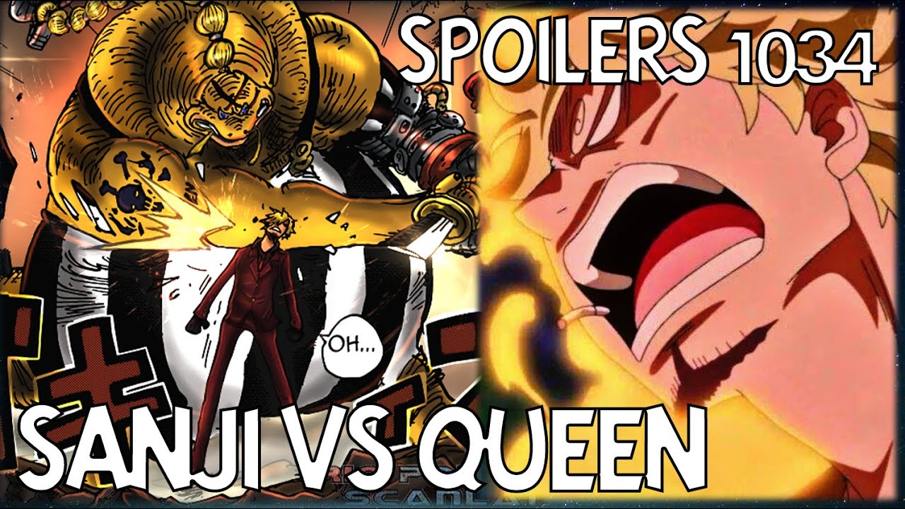 One Piece Nepal - #SPOILERS_ALERT ONE PIECE MANGA CHAPTER 1034: Sanji VS  Queen Link:  1034