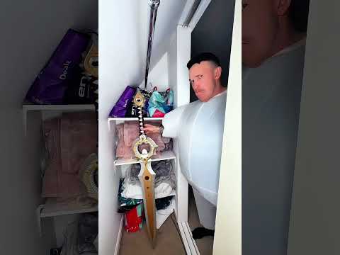 Mom made him scared! 😂 #comedy