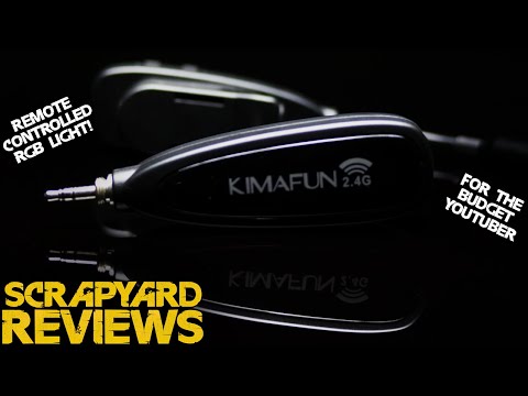 Wireless Microphone Kit on a Budget 🎤 Kimafun 2.4Ghz Wireless Microphone 👨‍🏫 Scrapyard Reviews