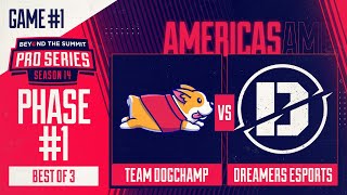 DogChamp vs Dreamers Game 1 - BTS Pro Series 14 AM: Phase 1 w/ Kmart & ET