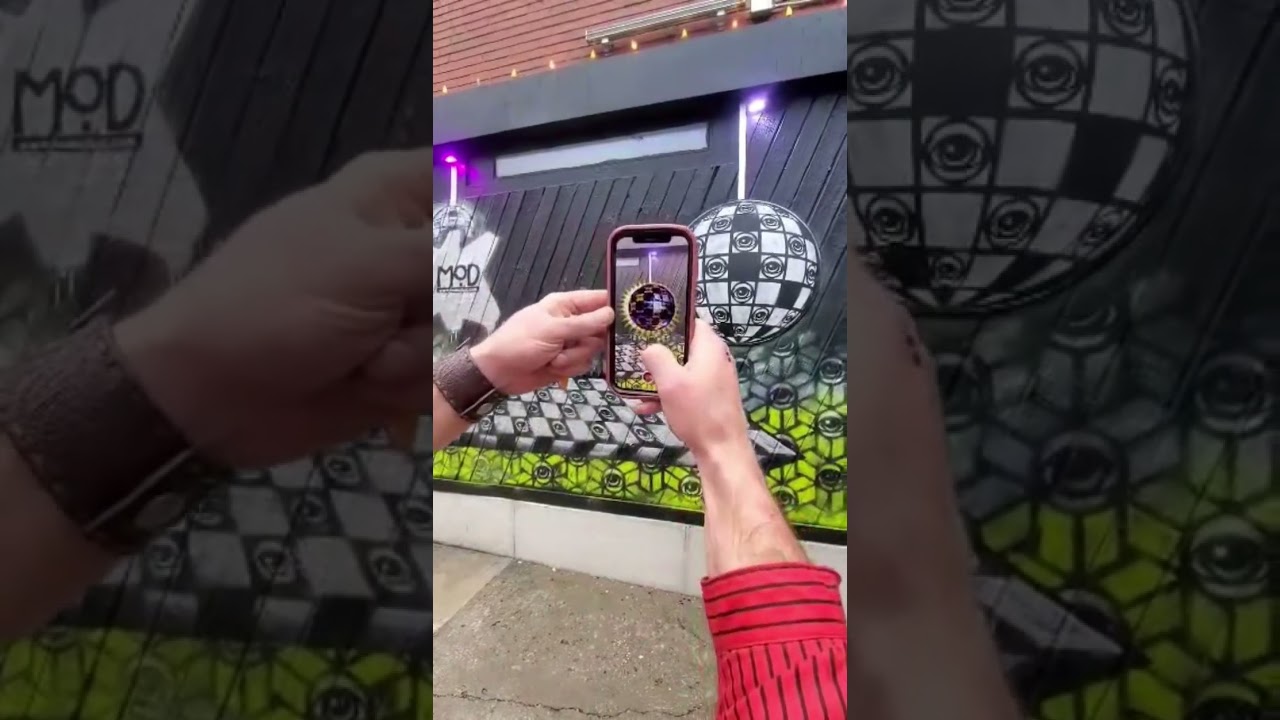 First Augmented Reality Mural in Kc at MOD Gallery