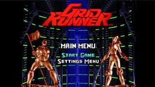 Grid Runner - Sony PlayStation - Intro & Title Screen