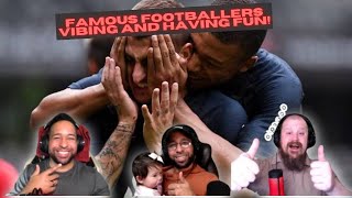 American's React to - Famous Footballers Vibing and Having Fun! - StayingOffTopic
