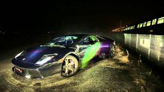 Multichrome Lamborghini Murcielago Anium By Impressive Wrap Hong Kong