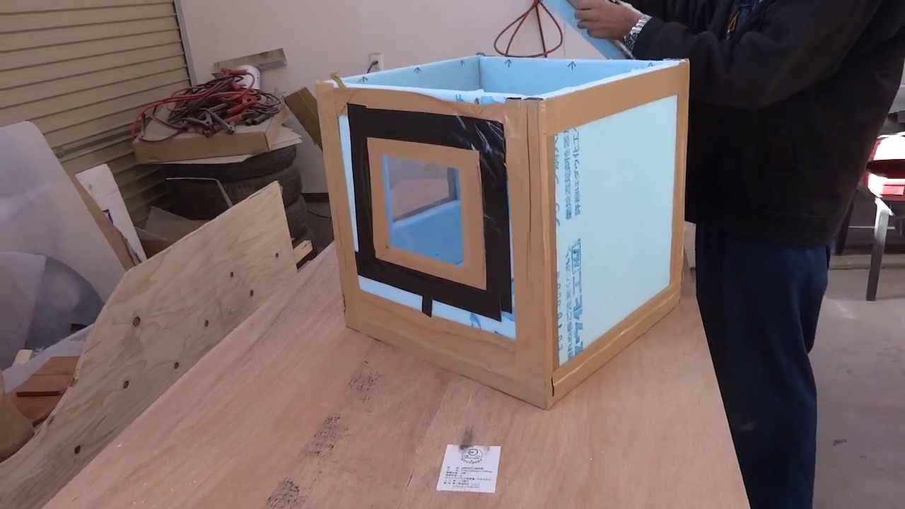 26 簡単に 温度上昇 養生ボックス 保温箱の手作り 簡易の温調ブース自作できないか 熱風循環式ファン コントローラー乾燥炉でアニールする Youtube