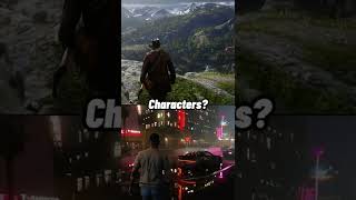 Red Dead Redemption 2 vs GTA V #rdr2 #gtav #shorts