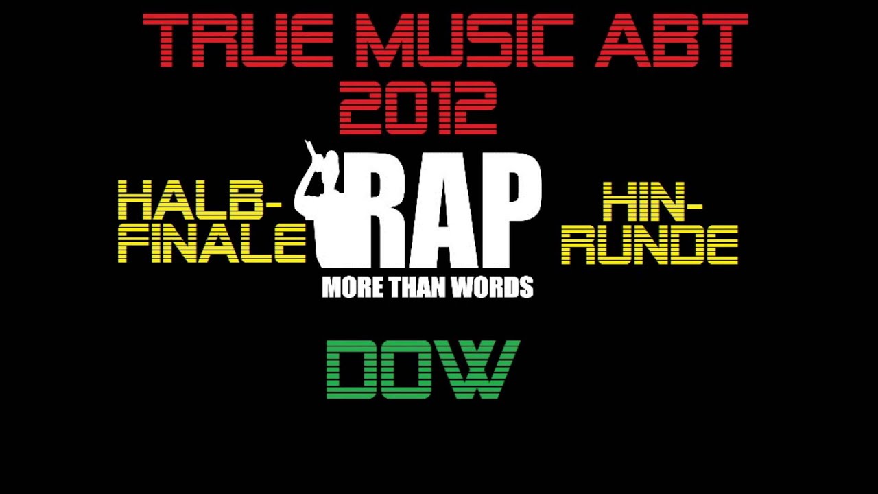 Dow vs. Dr.No87 Halbfinale HR - TrueMusic Audio Battle Turnier 2012