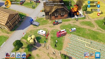 Best Car Games - EMERGENCY HQ - Free Rescue Strategy Game - Android ios Gameplay