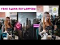 Create a Realistic Glass Reflection in Photoshop with This Trick!