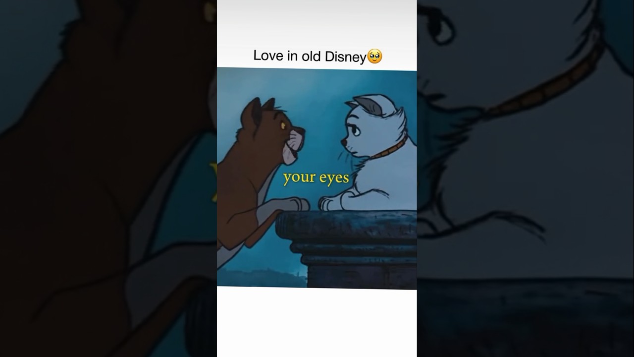 LOVE in old Disney 💕 