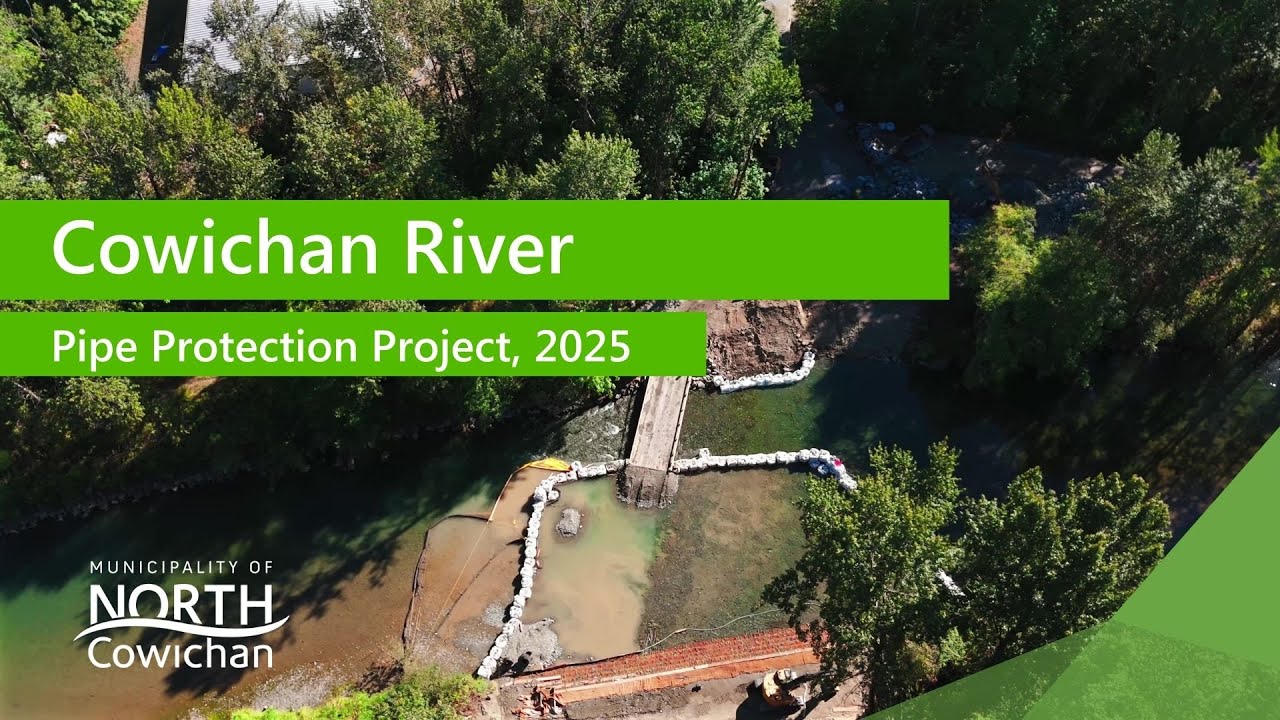 Cowichan River Pipe Protection Project 2025 | Municipality of North Cowichan, BC