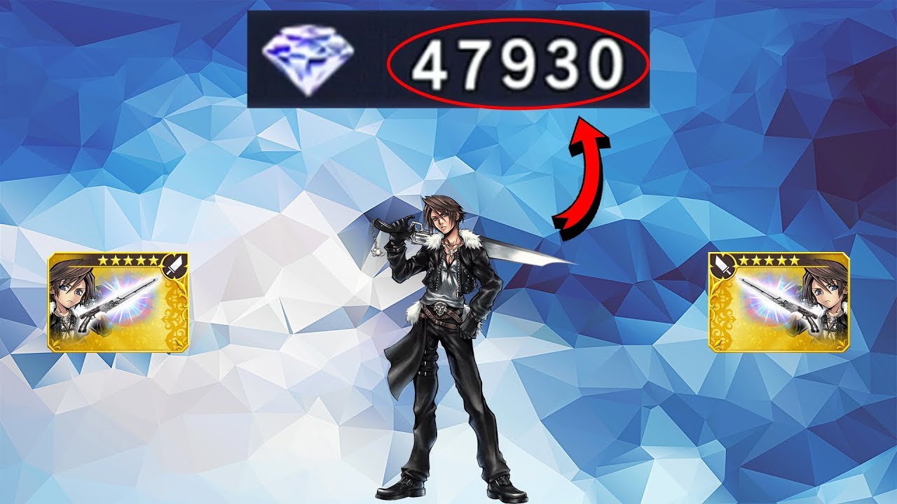 🤦 DON'T DO WHAT I DID IN THIS VIDEO! 🤦 (Squall EX Banner) | Dissidia Final Fantasy Opera Omnia