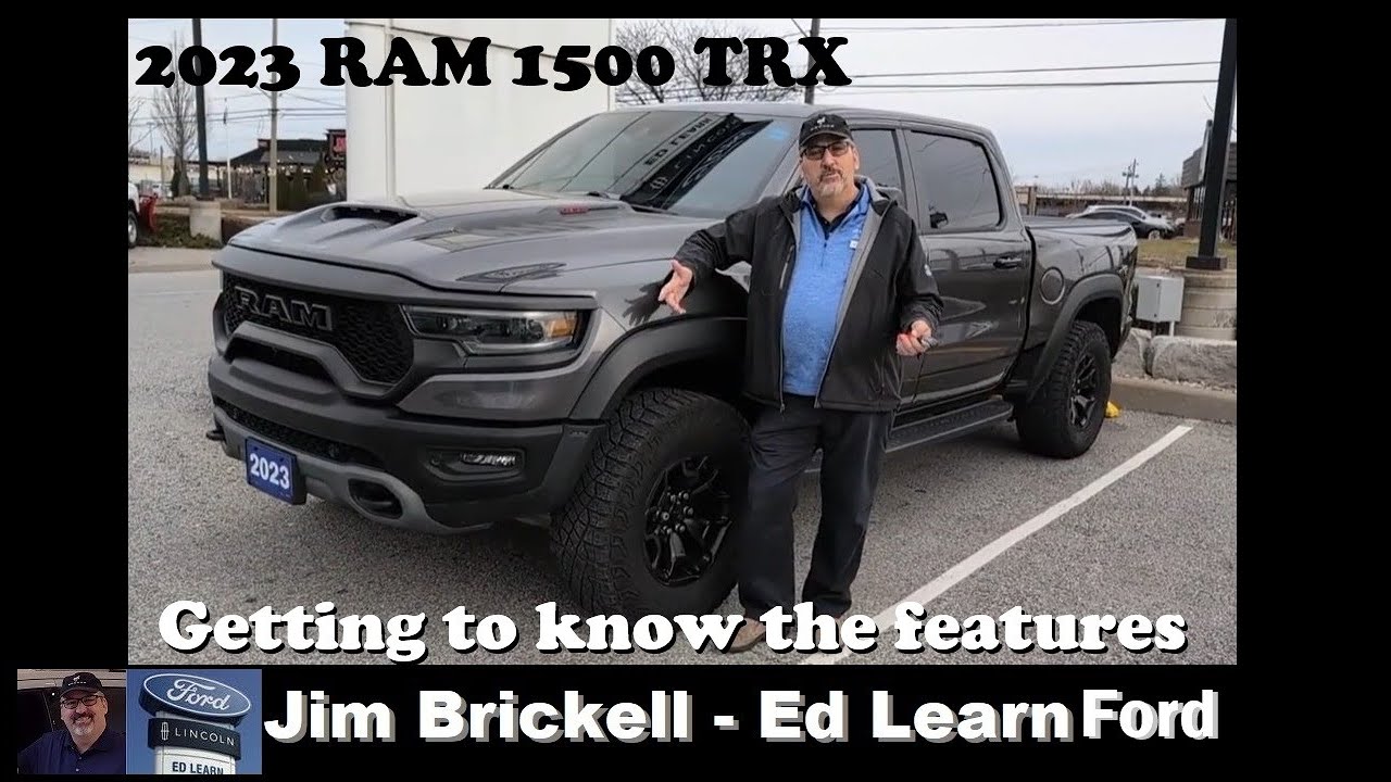 2023 RAM 1500 TRX - Getting to know the features