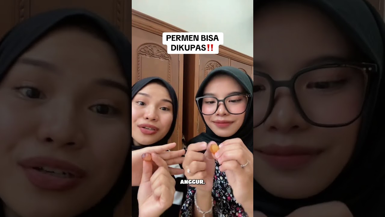 GUYS MAKAN PERMEN YANG BISA DIKUPAS ENAK BANGET‼️ 
