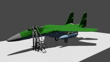 F-15 Blender Model Tour Video | How We Would