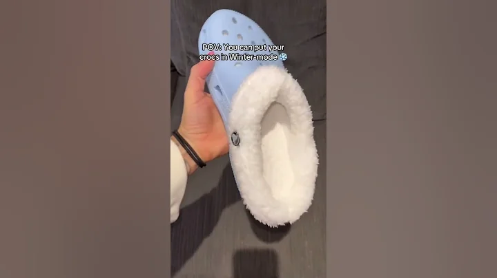 How to winterize your crocs ❄️ link in bio 🎄