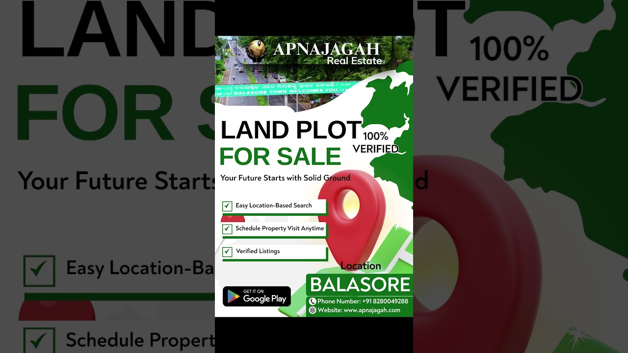 100% Verified Plots & Properties in Balasore | Buyer-First Platform | ApnaJagah 