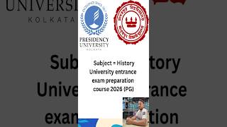 History pg entrance 2026 course #history #pg #entrance #exam