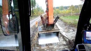 Doosan Dx300Lc Vägbygge