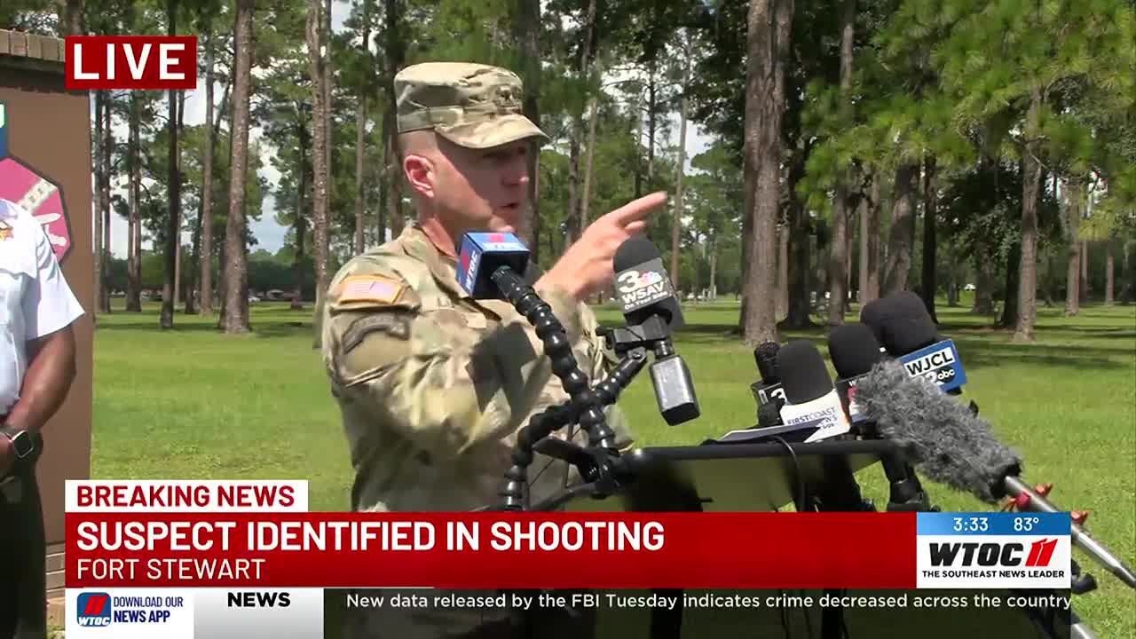 Fort Stewart shooting press conference
