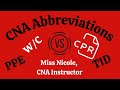 Cna medical abbreviations  medical terms review quiz  test your knowledge  learnwithnicole