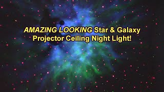 AMAZING Galaxy Star Projector With Nebula Clouds LOFTEK  Remote Control and Rechargeable REVIEW screenshot 5