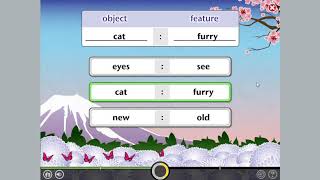 Abdumannan1340 Learning / Lexia Reading Core 5 / Level 14 / Simple Analogies / Part 1