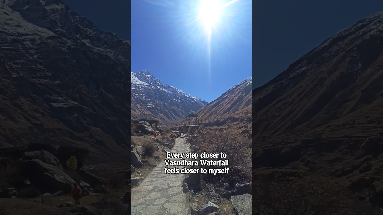 Trekking to Vasudhara Falls | Chakamba Base Camp 