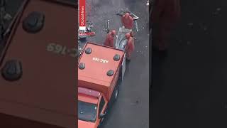 Corpos São Retirados Do Local Do Acidente Entre Helicópteros No Rio