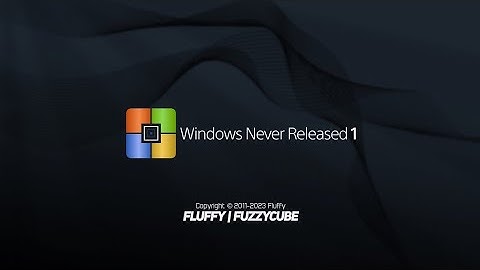 Windows Never Released 1