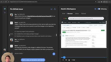 Devin AI software engineer adds a feature to an open source repository