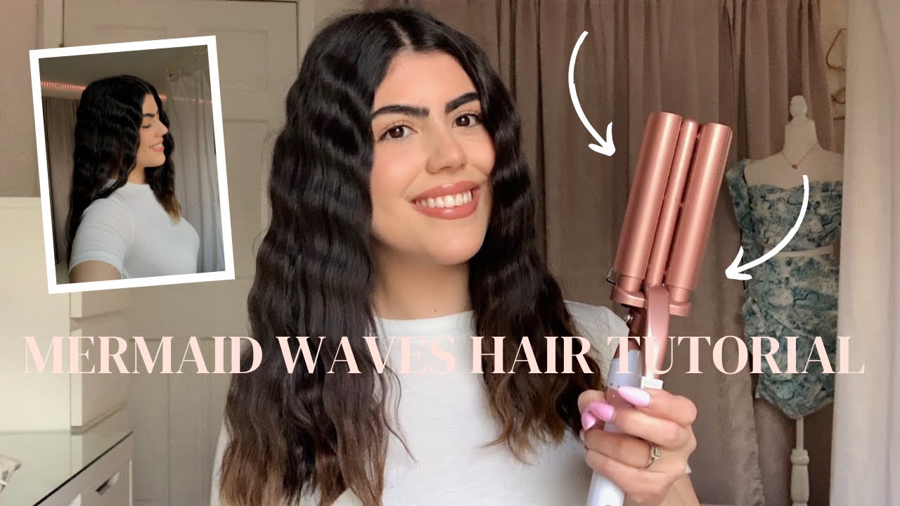 HOW TO GET MERMAID WAVES | HAIR TUTORIAL! | Gabriella Mortola