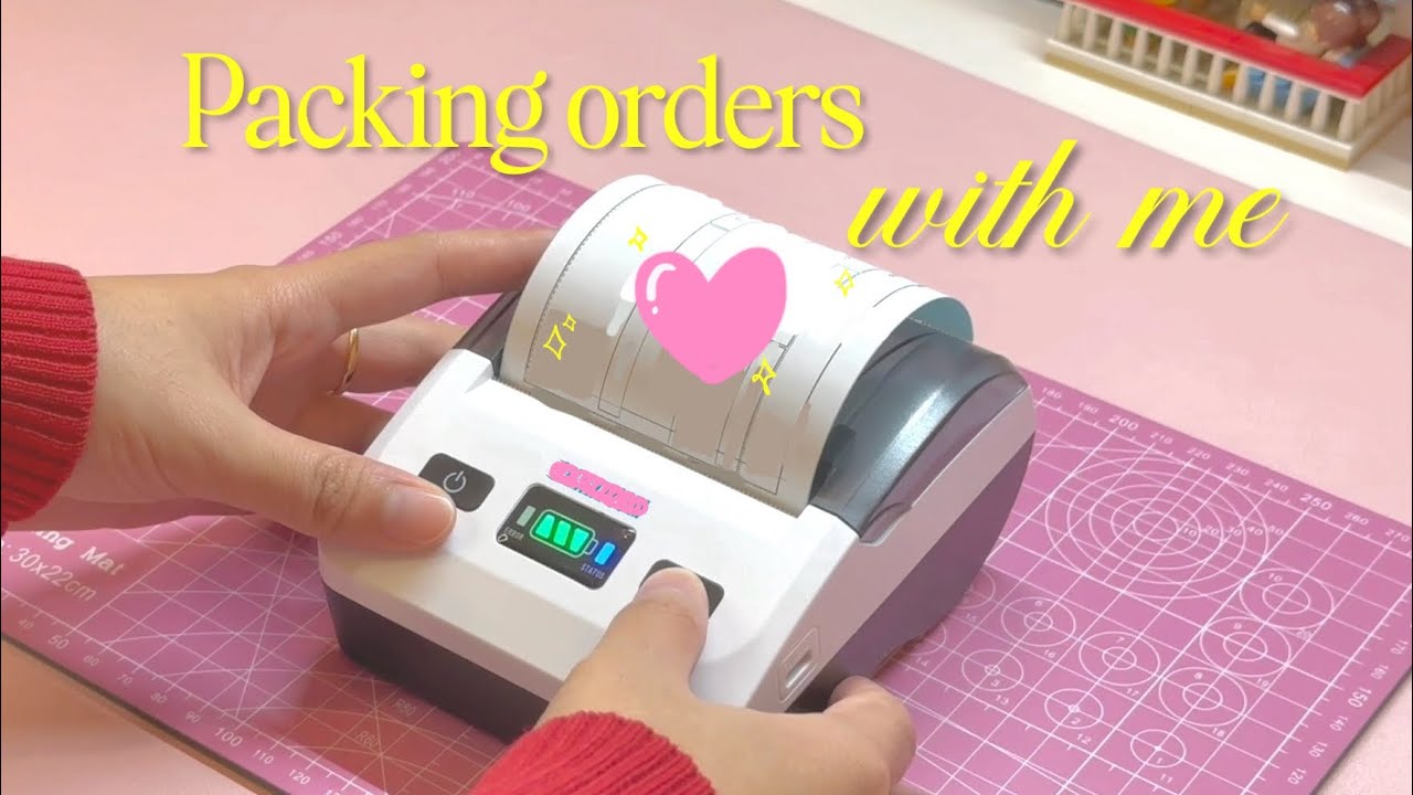 Packing Orders for My Small Business | Pack With Me 📦 ✨