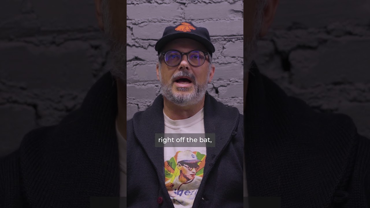 Making a connection with a well designed shirt. 