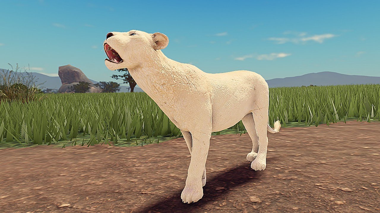 A vida de uma LEOA! de Filhote até Adulto! Savannah Life ROBLOX!